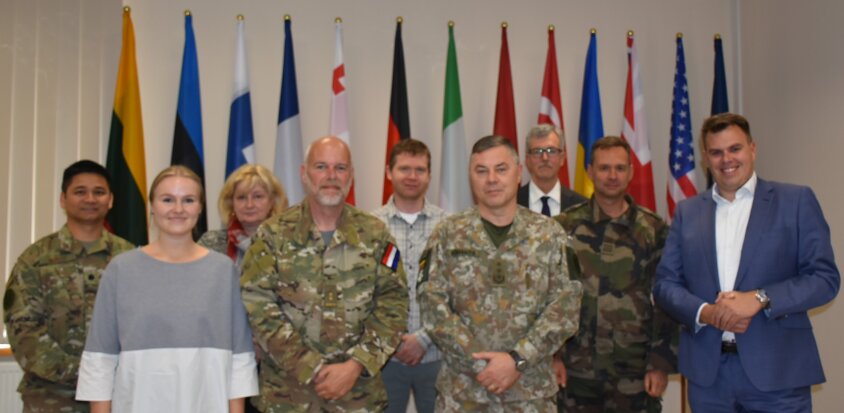 The Netherlands delegation visited the NATO Energy Security Centre of Excellence