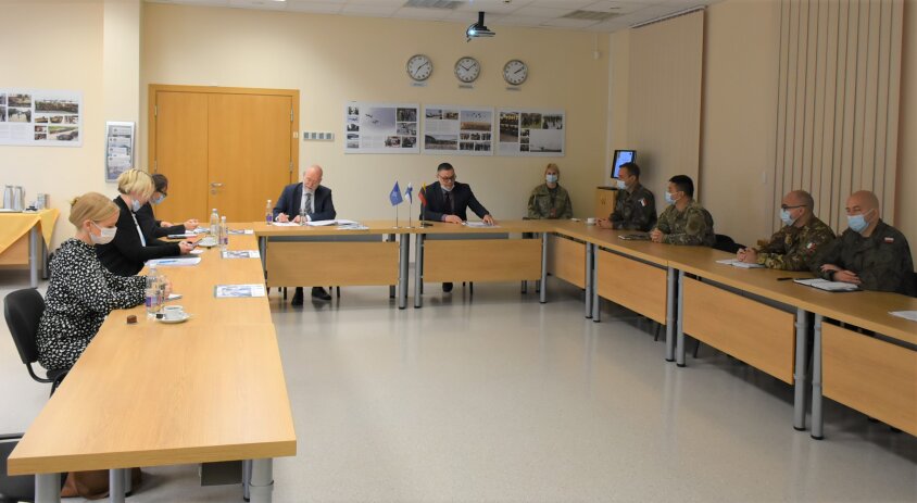 The Finland delegation visited the NATO Energy Security Centre of Excellence