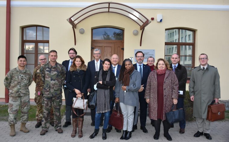 French International Defence high studies delegation visited the NATO Energy Security Centre of...