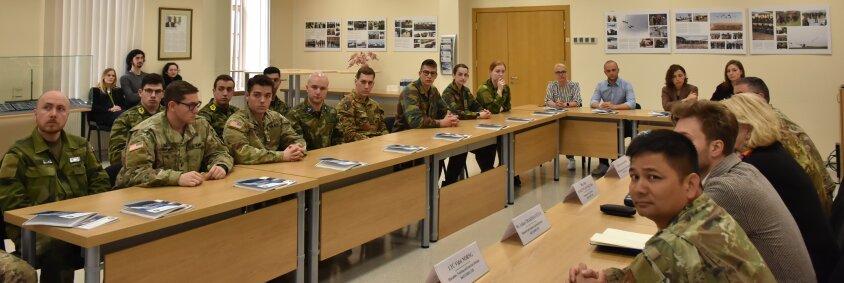 The NATO Energy Security Centre of Excellence was visited by ERASMUS students 