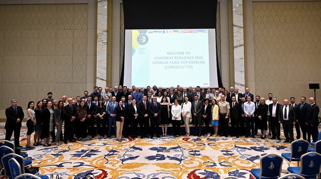 „Coherent Resilience 22-Georgia” tabletop exercise was held in Georgia