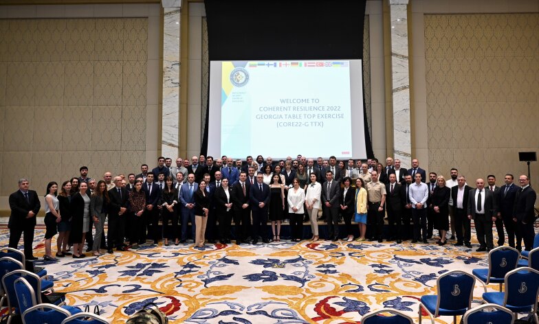 „Coherent Resilience 22-Georgia” tabletop exercise was held in Georgia