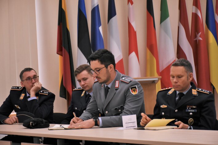 NATO ENSEC COE was visited by the group of German officers