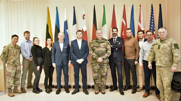 NATO ENSECCOE visited by French-Lithuanian Chamber of Commerce