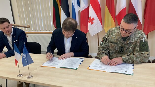 NATO ENSEC COE and French Lithuanian Chamber of Commerce agreed to develop cooperation