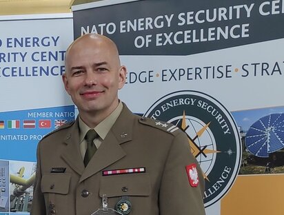 Lt. Col. Cezary Kozłowski, NATO ENSECCOE