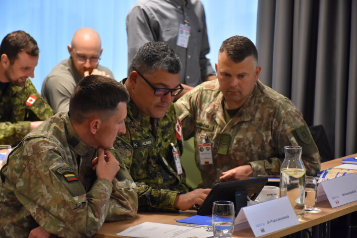 The Energy Efficiency in Military Operations Course was held in Vilnius